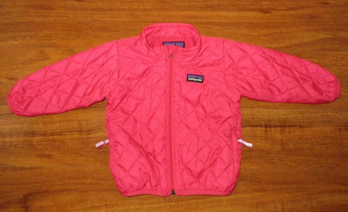 Girls Patagonia nano puff  jacket 6 months