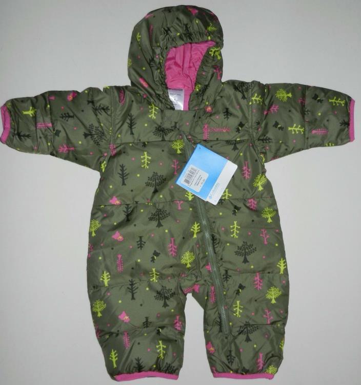 NWT INFANT 6 MONTH COLUMBIA SNUGGLY BUNNY DOWN BUNTING