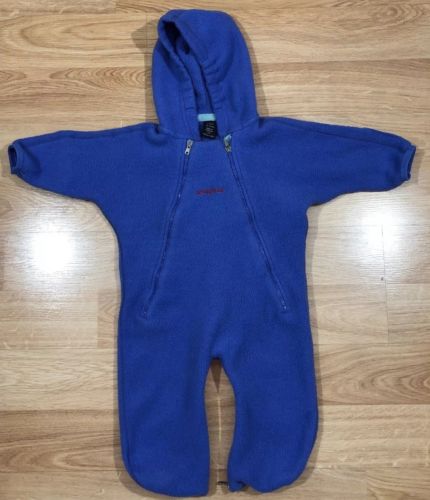Baby PATAGONIA Bunting Size Large 16/20 Pounds Purple