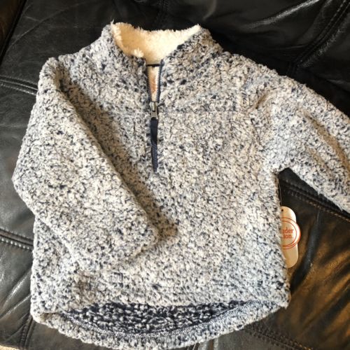 Toddler Kids Sherpa Pullover