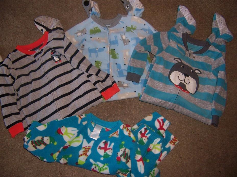 carters 3 sz 2T Child's Place  size 2/3 pajamas sleepers lot