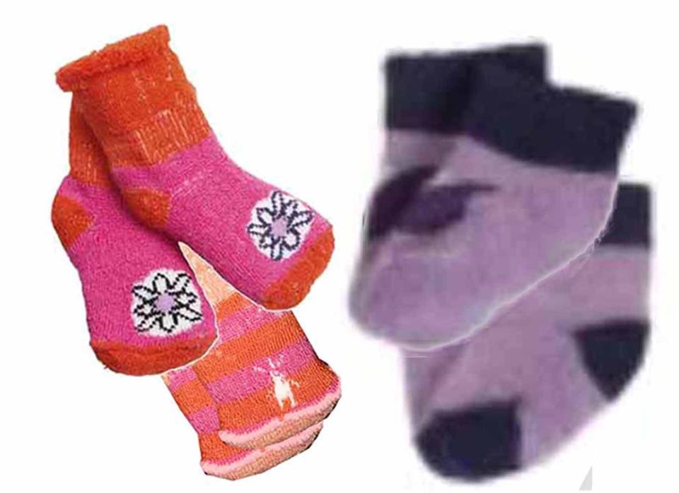 2pr Infant SMARTWOOL Socks Merino Wool 6mo Made USA NIP.