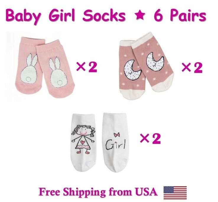 Baby Girls Socks, Free Shipping from USA