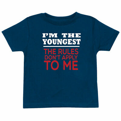 Children's I'm the Youngest Rules Don't Apply Toddler T-Shirt