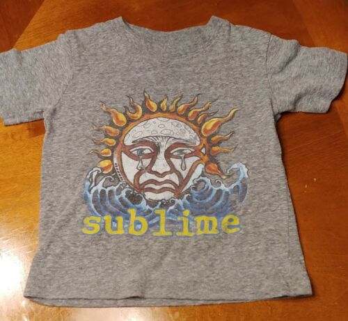 Sublime Band T-Shirt Toddler Infant Size 18M Gray Sun Livenation