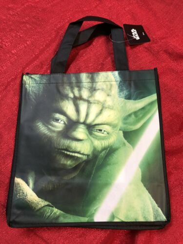 Star War Yoda Trick Treat Halloween Candy Bag Reusable Grocery Shopping Eco Tote