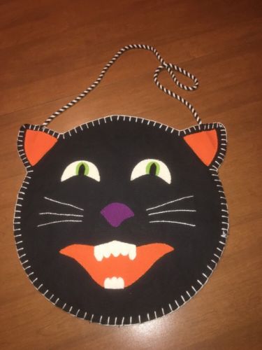 Super Cute Halloween Black Cat Treat Bag