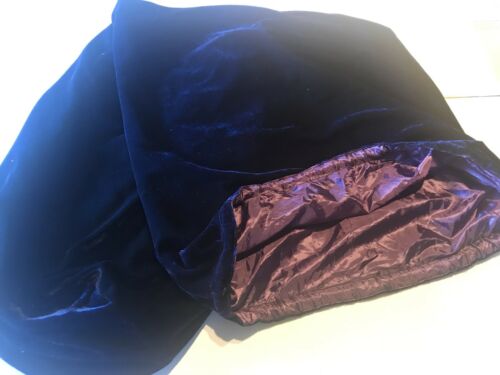 Lg. VELVET SATIN LINED Drawstring BAG, Costume, Christmas, Beautiful