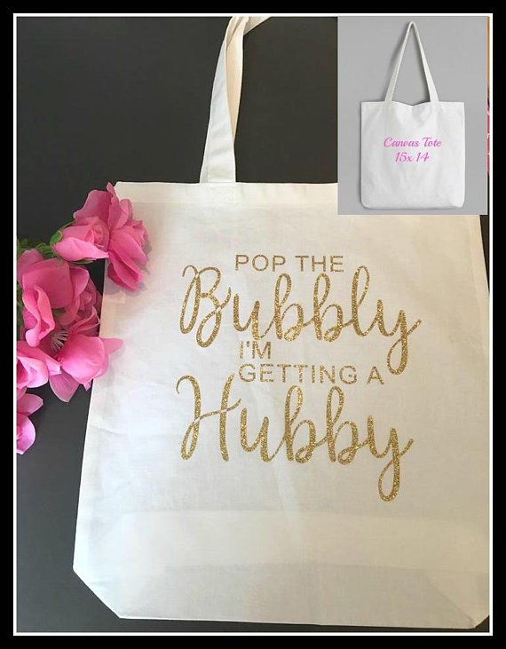 Bride tote bag bride gift bachelorette gift shower gift bride bag bride tote 5