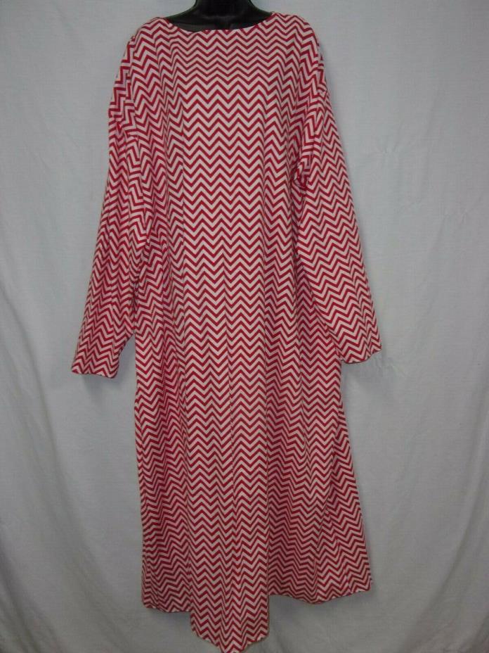 Medieval Dress Costume SCA Renaissance White and Red Print