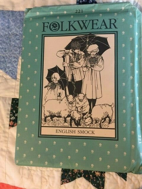 Folkwear Pattern #221 English Smock--Uncut