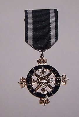 German Prussian Royal Officer Blue Max Medal Pour le Merite Civil Knight Merit