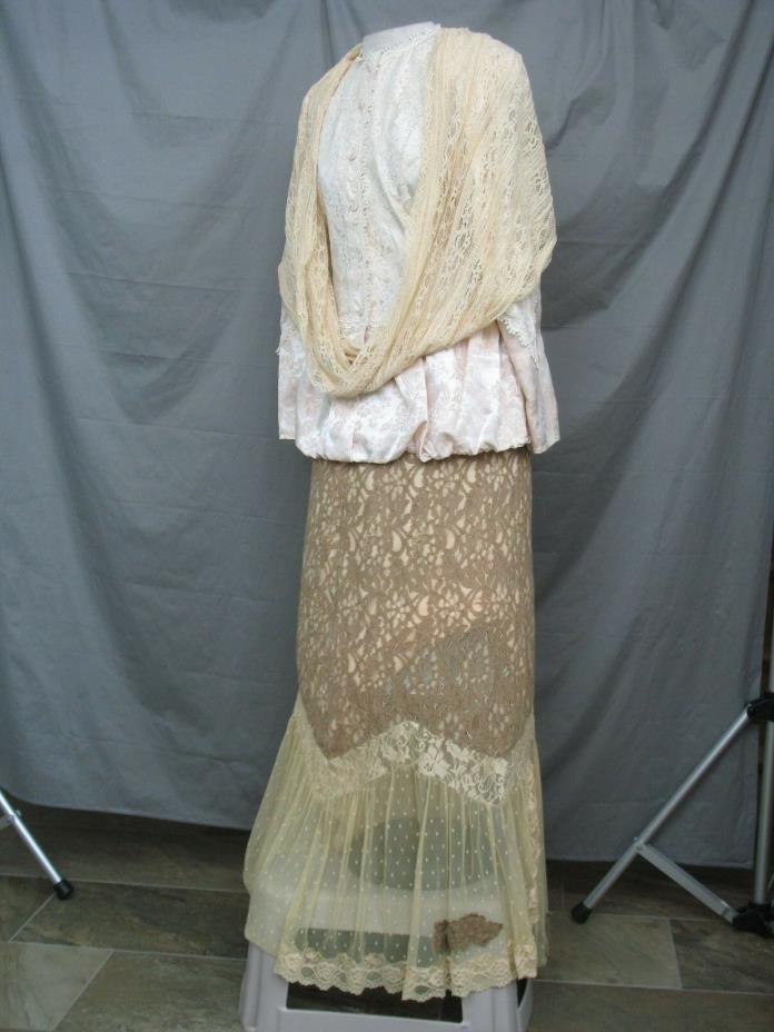 Victorian Dress Edwardian Costume Civil War Style Reenactment Outfit