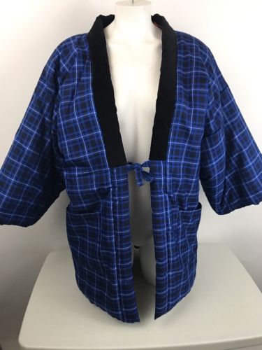 NEW Hanten Kimono Made in Japan Room Wear Winter Coat Jacket Woman Azuki (R2)