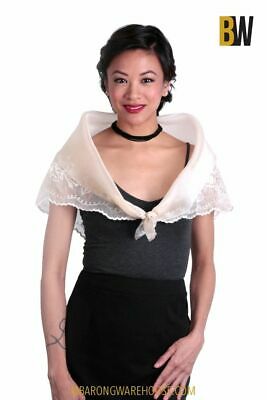 Women's Alampay Beige 001 - Filipiniana