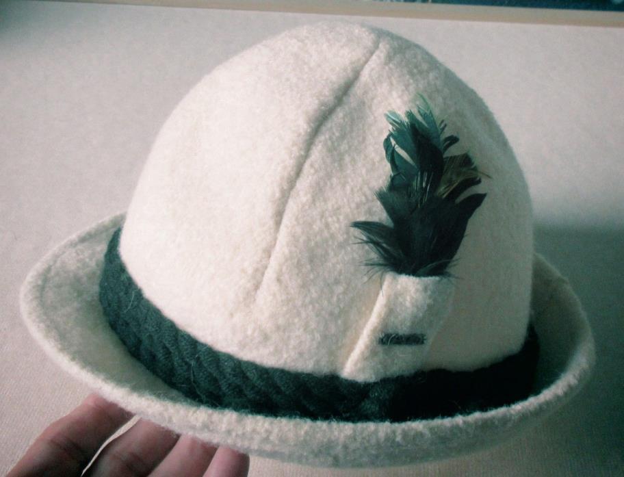 Authentic Austrian Ladies  Felt Hat size 56