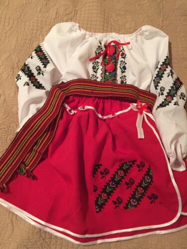 Ukrainian Costume Vyshyvanka Costume For Girl 5-6 Years (15)