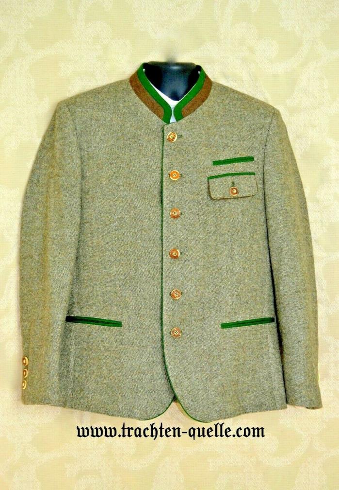 German Men's Trachtenjanker Jacket Lederhosen NEW US 40,44(Euro 50,54) Clearance