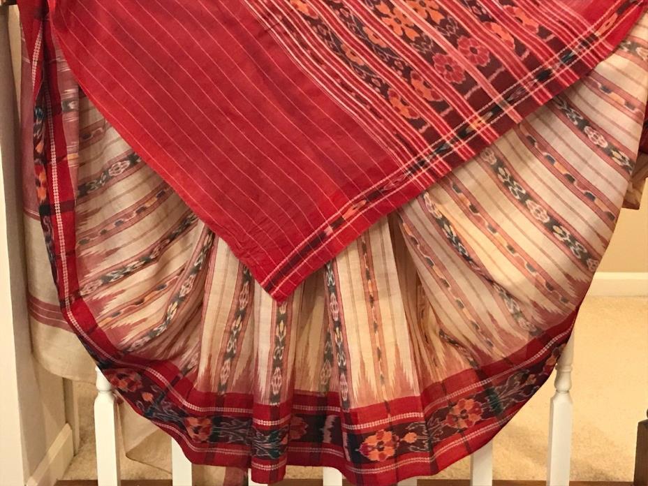 INDIAN Khadi Silk Sari Saree