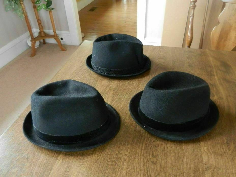 3 Amish Mennonite Boys Hats from Farmhouse Authentic Mennonite Hats