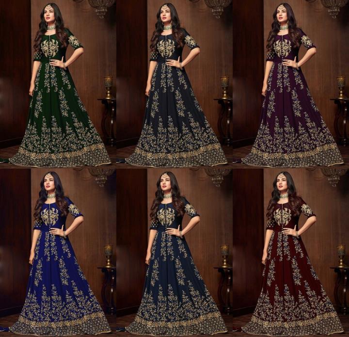 Indian Bollywood Gown Anarkali Salwar Kameez Suit Designer Traditional Lehenga