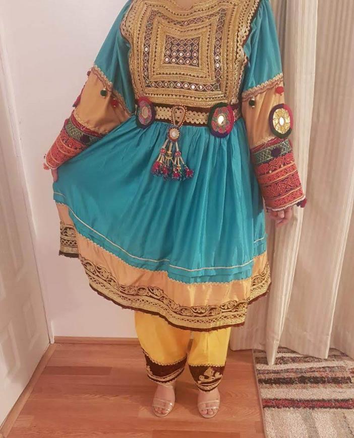 Afghan Frock Afghani Dress Afghan Dress Kuchi  Adult full size Hand Made