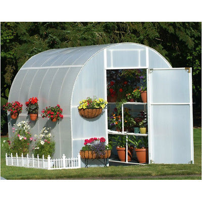 Solexx Gardeners Oasis 8 Ft. W x 12 Ft. D Greenhouse QK1130