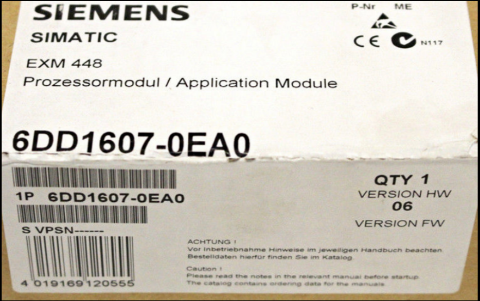 SIEMENS 6DD1607-0EA0 IN BOX