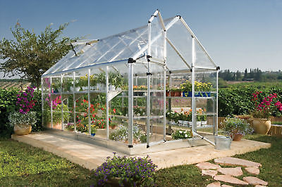 Palram Snap & Grow 6 Ft. W x 12 Ft. D Polycarbonate Greenhouse