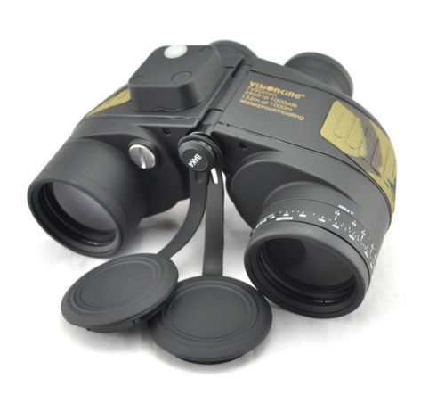 Visionkin 7x50 Military Marine Waterproof Binoculars Compass range finder k