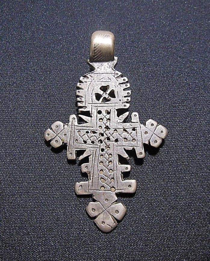 Rare Ancient Byzantine Silver Cross