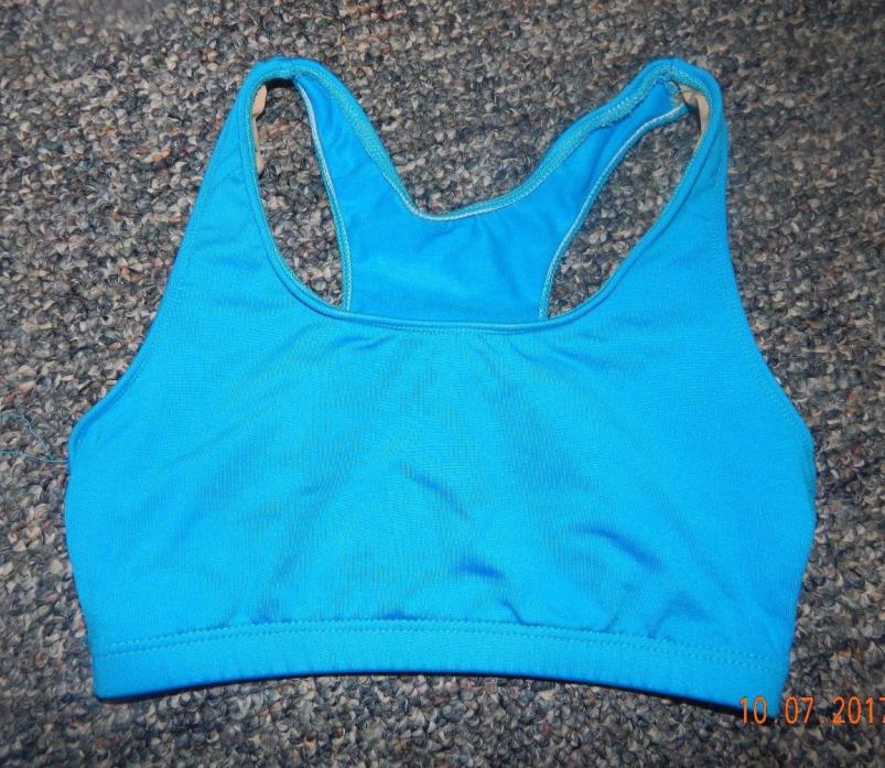 YOUTH SIZE LARGE--MOTIONWEAR BRAND AQUA DANCE SPORTS BRA--VERY NEAR EXCELLENT