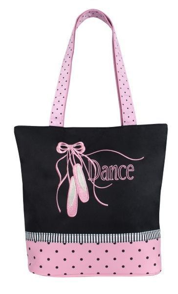 BAL-04 Pointe Shoes N Ribbons Tote By Sassi Designs