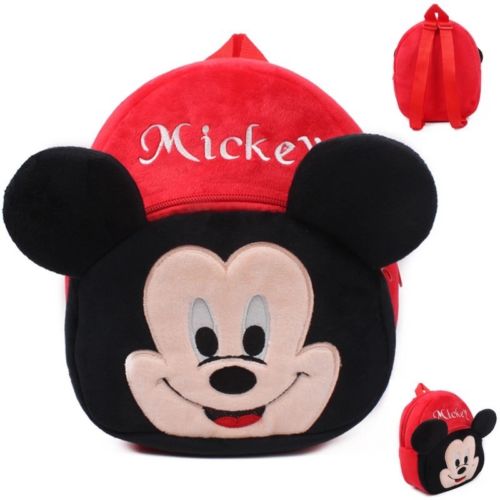 Mickey Mouse Plush Backpack For Toddler Age 5-6yo, Very High Quality