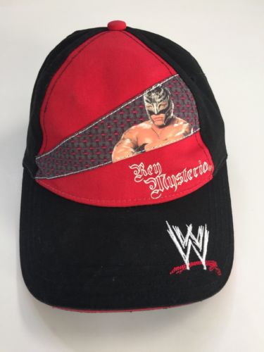 WWE Wrestling Ben Musterio Kids Baseball Hat Black & Red Adjustable Size