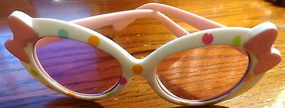 BABY GIRL PINK POLKADOT SUN  GOGGLES BY FOSTER GRANT UVA-UVB PROTECTION GLASSES