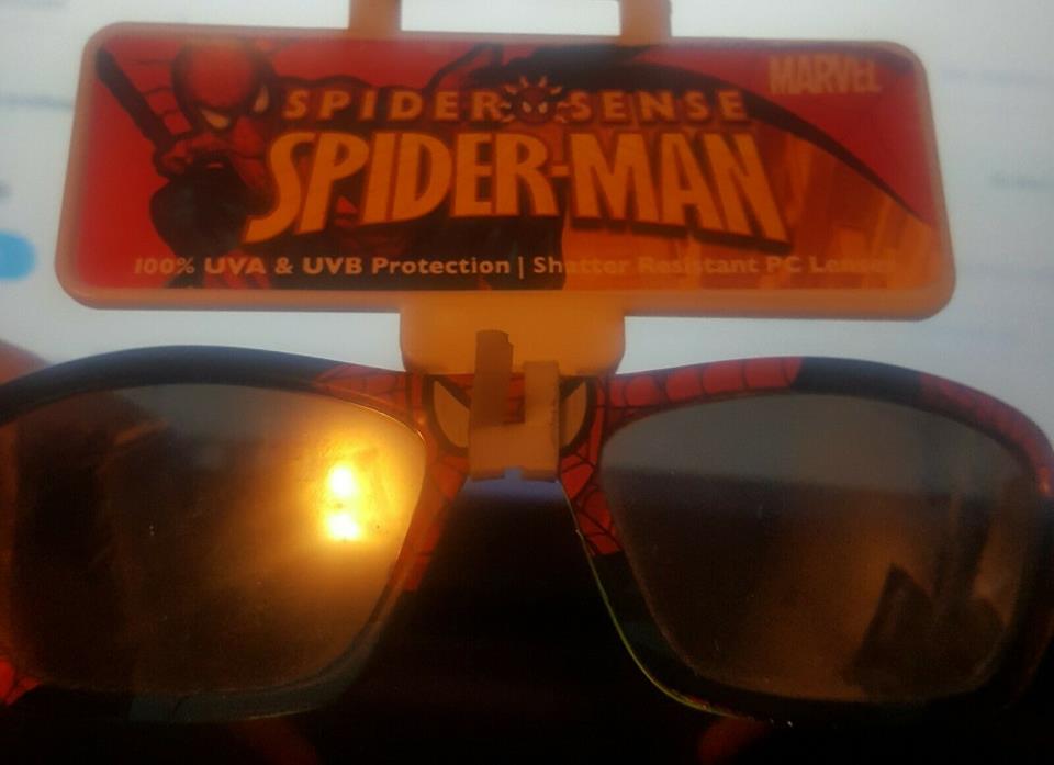 Kids Marvel Spiderman Sunglasses New Boys Girls! Spidey Sense Spider Man Amazing