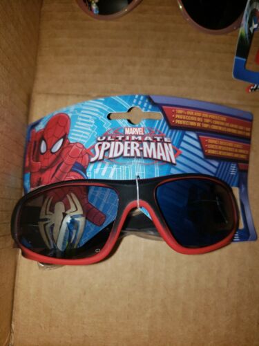 Marvel Ultimate Spider-Man Black Kids Boys Child Sunglasses 100% UV Protection