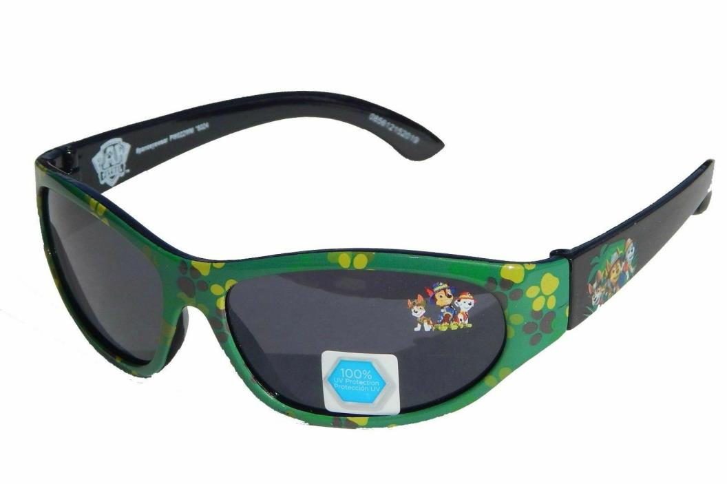 PAW PATROL TRACKER Nickelodeon Boys 100% UV Shatter Resistant Sunglasses NWT $13