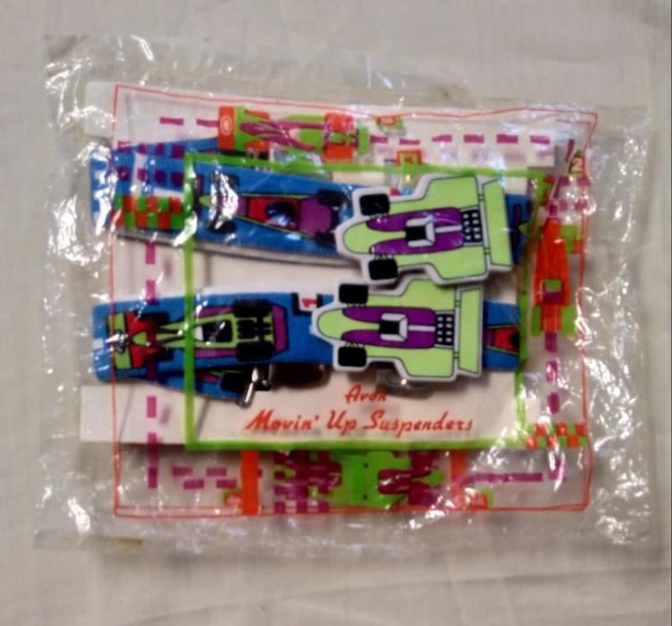 AVON 'Movin' Up' Suspenders - Racing Theme - 1988