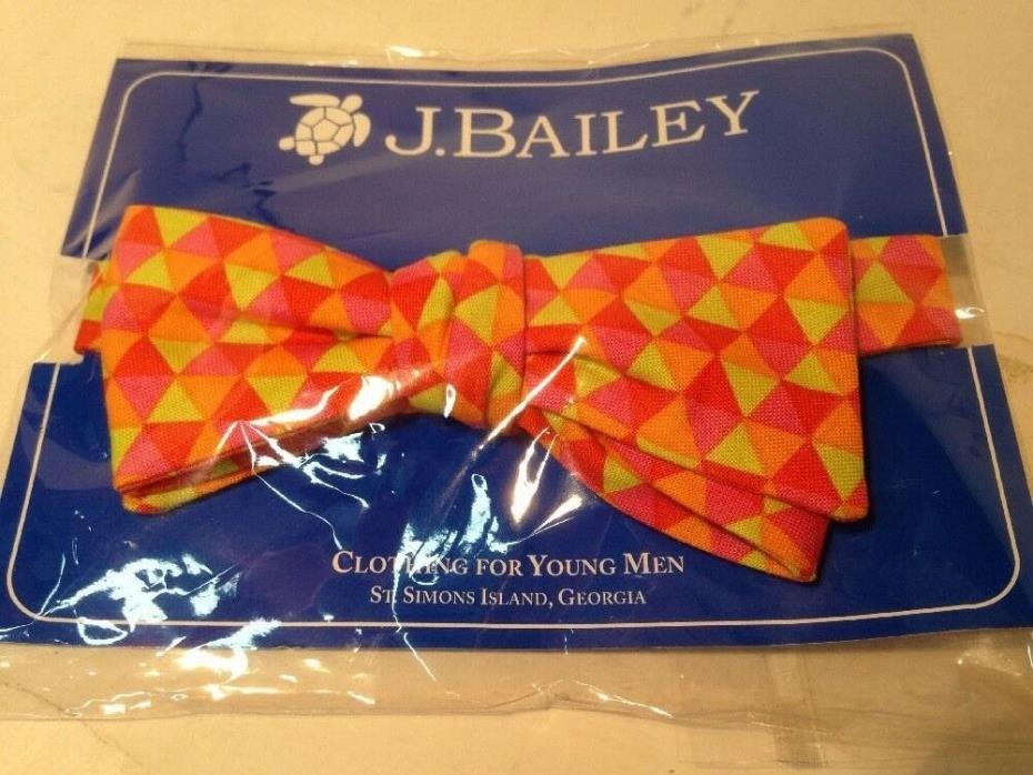 Bailey Boys J. Bailey Bow Tie Bright Colors Geometrical for Toddlers