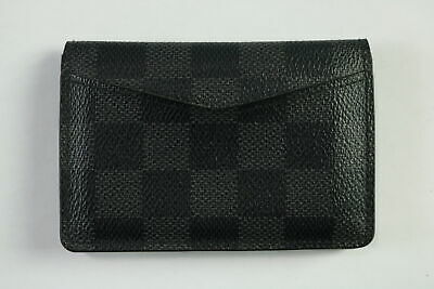 LOUIS VUITTON DAMIER COBALT ORIGAMI CANVAS POCKET ORGANIZER CARD CASE WALLET
