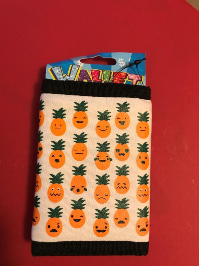 Pineapple   Tri-fold Wallet - New