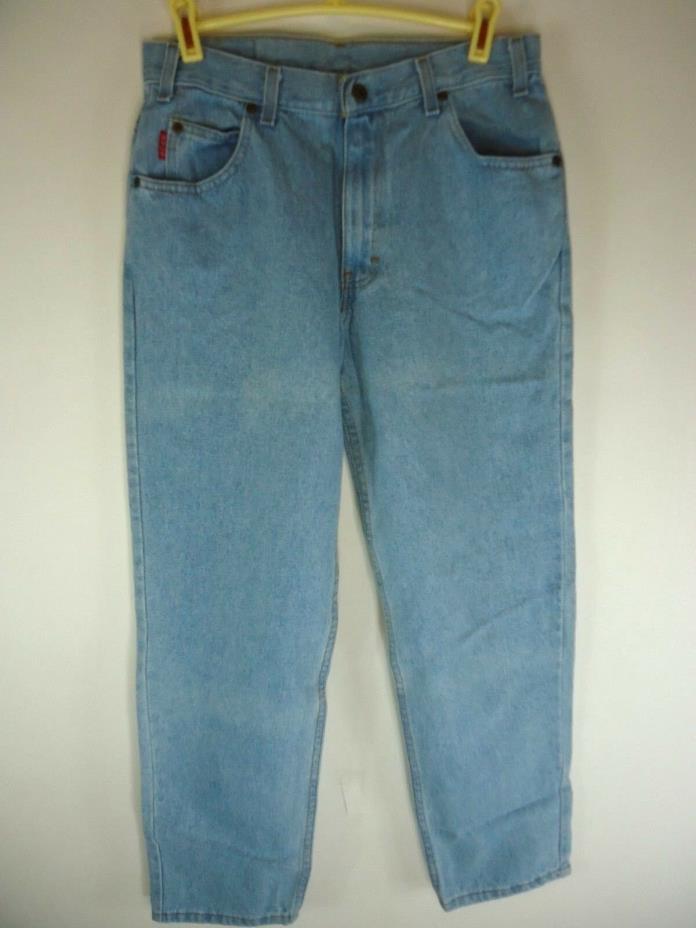 Bugle Boy Jeans Boys 16 Vintage Husky 741 Relaxed Fit Tapered Leg New Light Wash