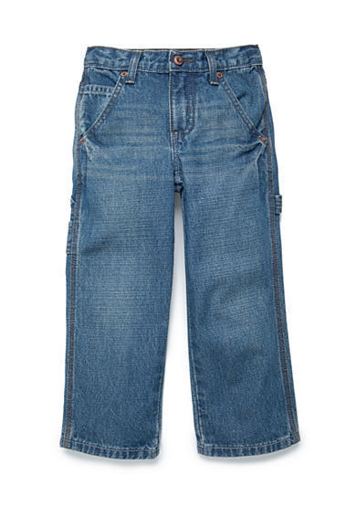JK Indigo Carpenter Jeans Toddler Boys Size 6 NWT Stonewash