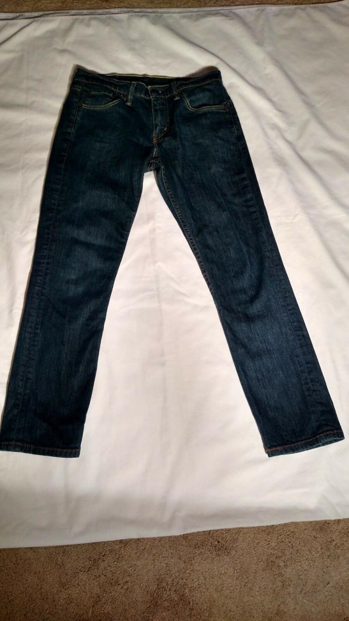 Levi Strauss & Co 511 Young Men Blue Denim Jeans - Size 29 Waist - 30 Length
