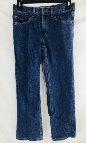 Urban Pipeline Boy's Jeans Size 12 Dark Denim Relaxed Straight ~H321