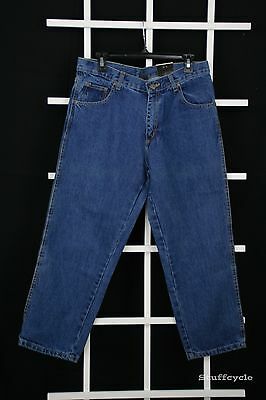 Ultimate Boys Denim Jeans Sz 16 Husky Medium Blue 100% Cotton NWT