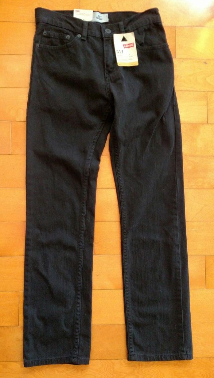 Authentic Levis Boys Youth 511 Skinny Denim Jeans sz 14 or 27
