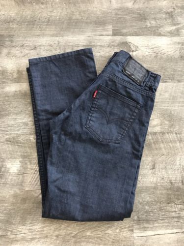 Levis 513 Slim Straight Jeans Boys Size 27x27 14 Regular 100% Cotton Zip Fly